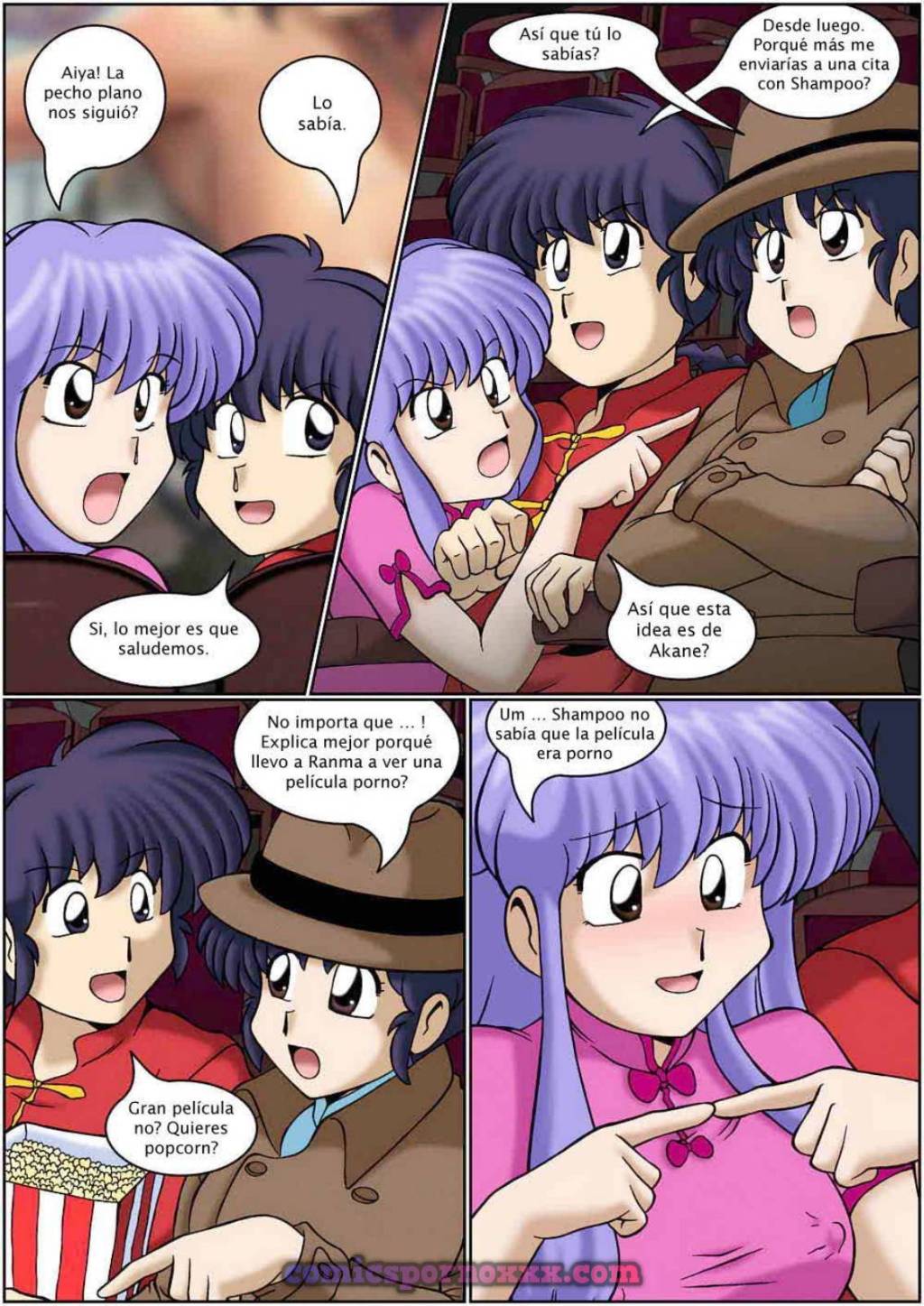 Midnight Movie MayHem (Ranma y Akane Sexo en el Cine) - 22 - Comics Porno - Hentai Manga - Cartoon XXX