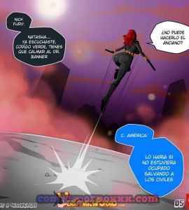 Comics XXX - Black Widow (Hulk y los Avengers) - 6