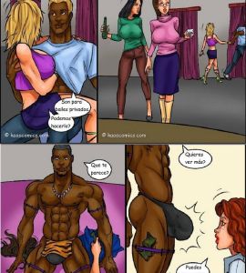 Comics XXX - Girls Night Out #2 (Mujeres Blancas Enculadas por Negros) - 6