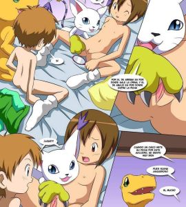Historietas - Aprendizaje Digital (Kari y Takeru Folladas por Digimones) - 10
