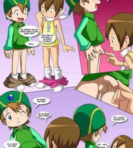 Comics Porno - Aprendizaje Digital (Kari y Takeru Folladas por Digimones) - 7