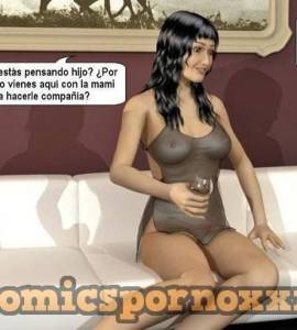 Comics Porno - Junto a la Hoguera con Mama - 7