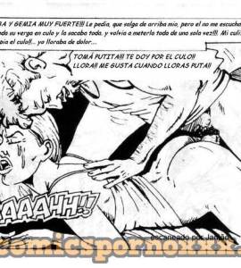 Comics XXX - Chica Sodomizada con Placer y Lujuria (Sexo Anal Violento) - 6