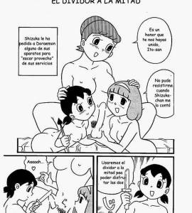Manga - Leche Caliente (Doraemon Chicas con Pollas) - 8