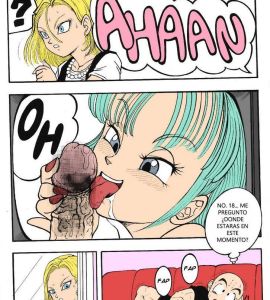 Manga - Krilin Follando muy Duro a la Número 18 - 8