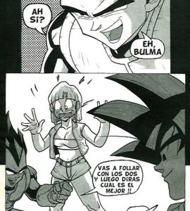 Hentai - El Mejor Saiyan (Vegeta y Goku Follan a Bulma) - 5