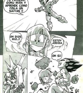 Comics Porno - El Mejor Saiyan (Vegeta y Goku Follan a Bulma) - 7