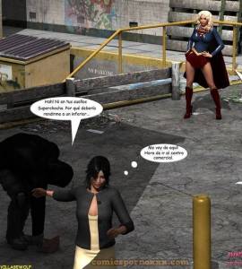 Cartoon - Supergirl Versus Cain - 11