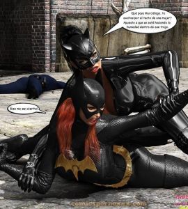 Cartoon - Batgirl Versus Cain - 11