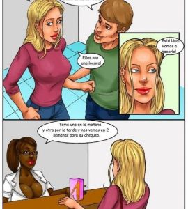 Comics Porno - The Boob Job #1 (Doctor y Enfermera Engañan a su Paciente) - 7