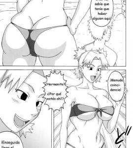 Sexo - Tsunade, Hinata y Sakura en la Playa Obscena - 4