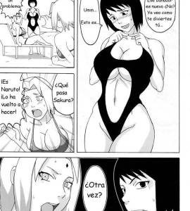 Manga - Tsunade, Hinata y Sakura en la Playa Obscena - 8