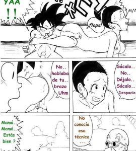 Manga - Chichi y Goten Entrenamiento Fisting - 8