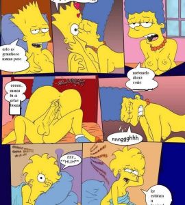 Sexo - Bart y Hugo se Fornican a Marge y Lisa Simpson - 4