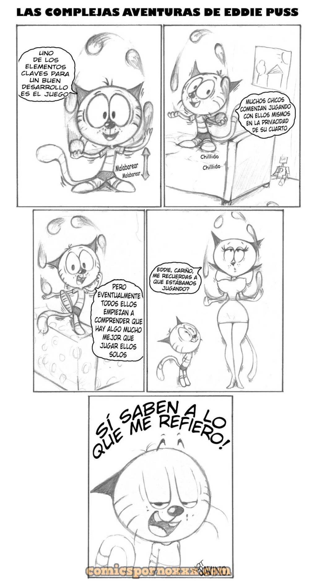 Las Complejas Aventuras de Eddie Puss - 10 - Comics Porno - Hentai Manga - Cartoon XXX