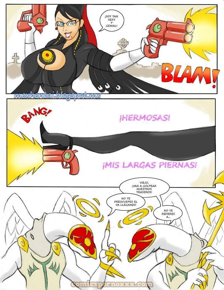 Bayonetta vs Kid Icarus (Ángel vs Bruja) - 2 - Comics Porno - Hentai Manga - Cartoon XXX